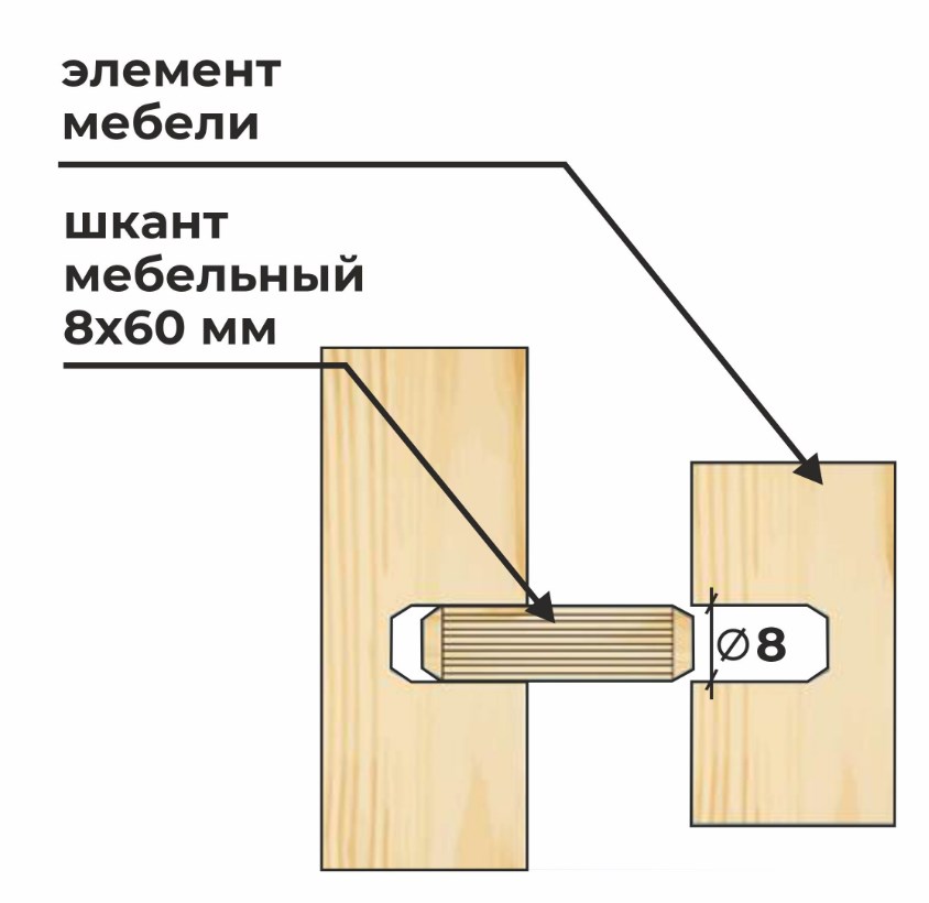 Шкант Бук 8 30 мм 20 тыс. 1