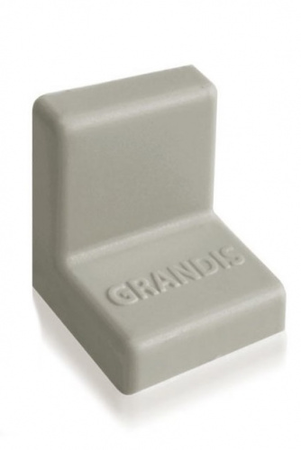 Уголок Grandis малый серый 20x20,436