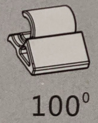 0016741 Ограничитель угла открывания 100гр SF W100