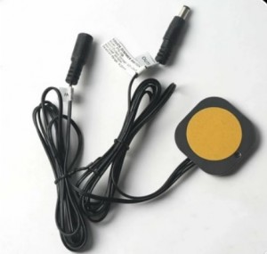 APEYRON Датчик сенсорный встр. скрытого монтажа с димм. 12W 24W 60 120V IP20 коннектор черн