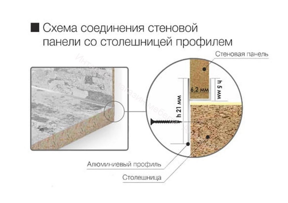 Планка-плинтус алюмин.серебро 3 м. 1