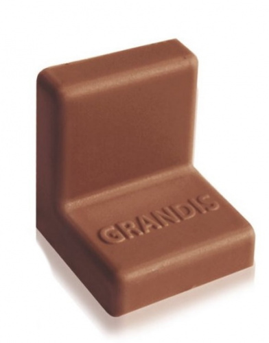 Уголок Grandis малый вишня 20x20,436