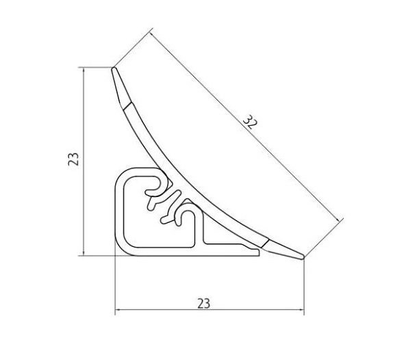 Плинтус LB 231 схема