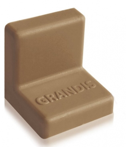 Уголок Grandis большой орех 25x25,419