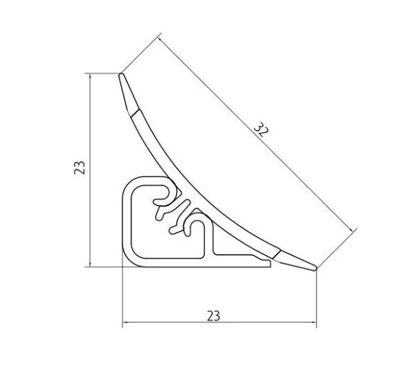 Плинтус LB 231 схема